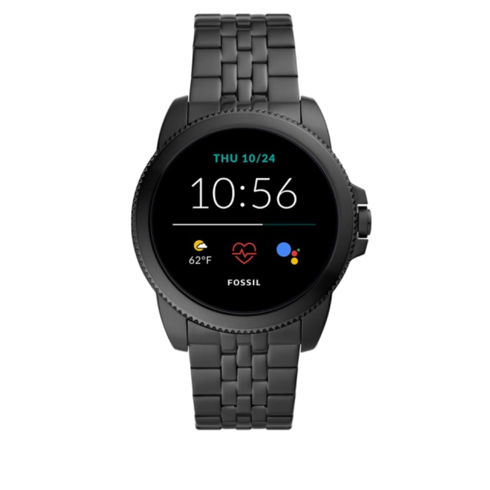 Fossil Men's Gen 5E 44mm Stainless Steel Touchscreen Smartwatch